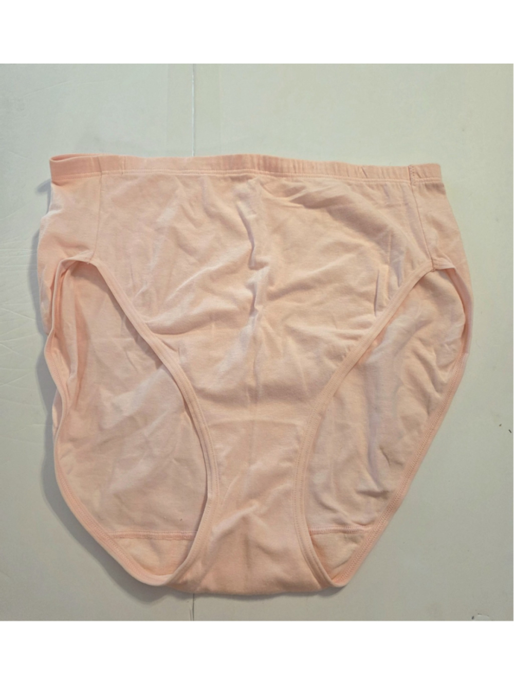 Vanity Fair Y2k Panties Size 7 Light Pink Cotton Stretch Discontinued 13303